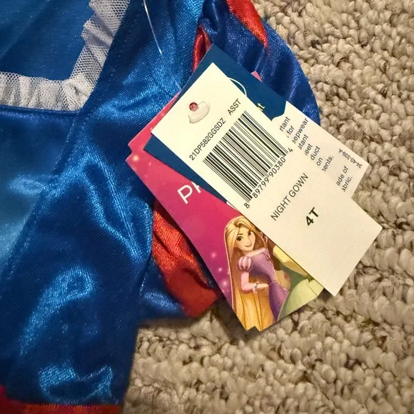 Disney Snow White Nightgown - Blue and Yellow - Picture 7 of 7